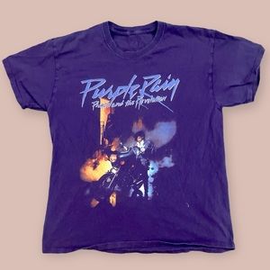 Purple Rain Large Vintage Graphic T-Shirt